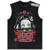 Nezuko Kamado Tank Top, Demon Slayer Tank Top, Anime Tank Top, Vintage Tank Top