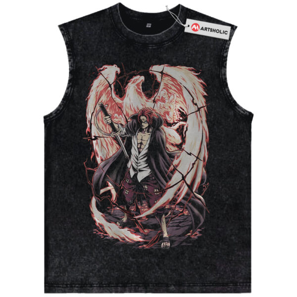 Shanks Tank Top, One Piece Tank Top, Anime Tank Top, Vintage Tank Top