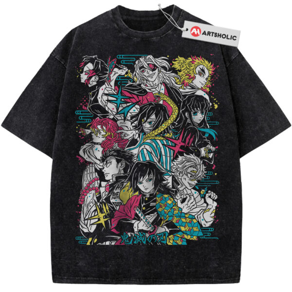 Hashira Shirt, Demon Slayer Shirt, Anime Shirt, Vintage T-Shirt