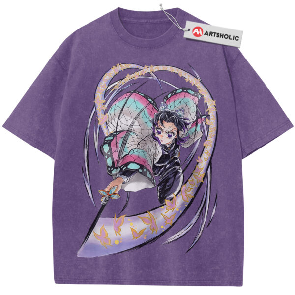 Shinobu Kocho Shirt, Demon Slayer Shirt, Anime Shirt, Vintage T-Shirt
