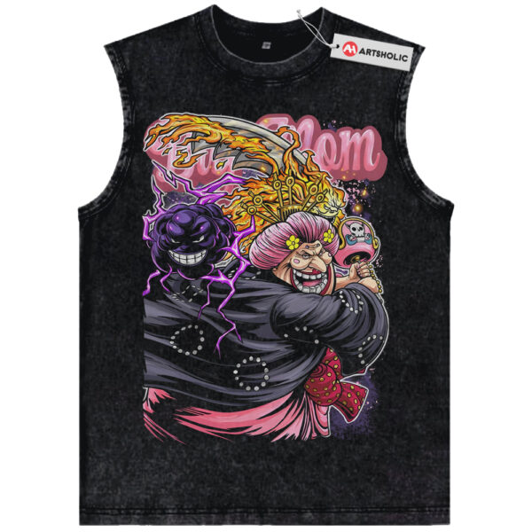 Big Mom Tank Top, Charlotte Linlin Tank Top, One Piece Tank Top, Anime Tank Top, Vintage Tank Top