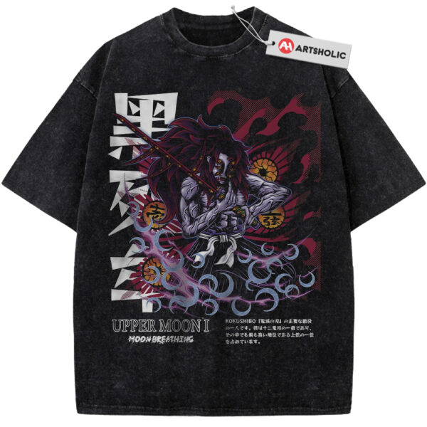 Kokushibo Shirt, Demon Slayer Shirt, Anime Shirt, Vintage Tee