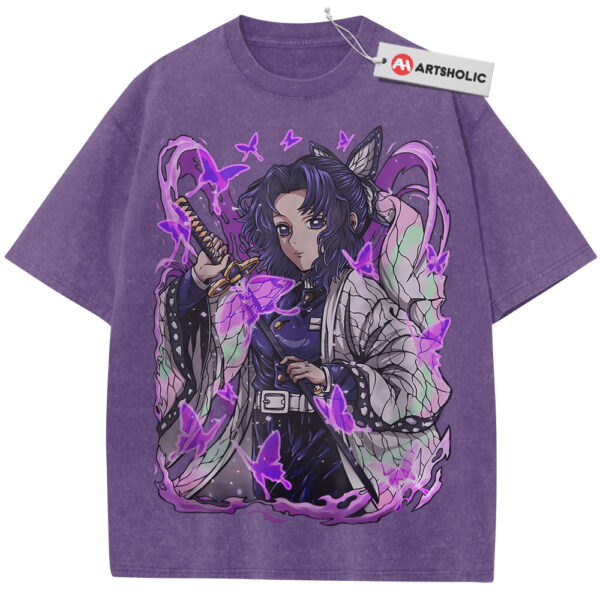 Shinobu Kocho Shirt, Demon Slayer Shirt, Anime Shirt, Vintage Tee