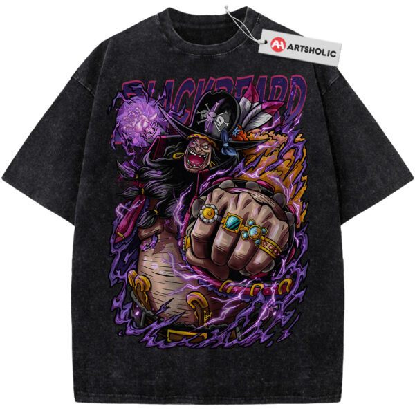 Blackbeard Shirt, Marshall D Teach Shirt, One Piece Shirt, Anime Shirt, Vintage T-Shirt