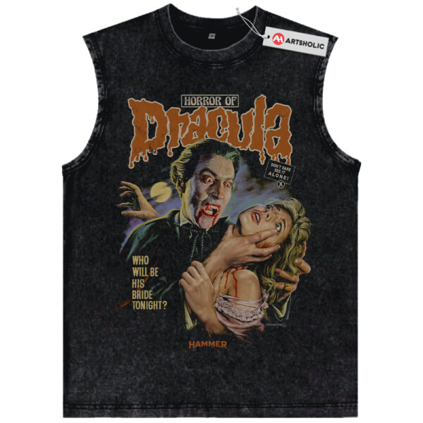 Dracula Tank Top, Horror Movie Tank Top, Vintage Tank Top