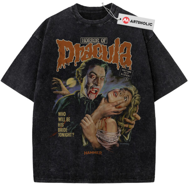 Dracula Shirt, Horror Movie Shirt, Vintage Tee