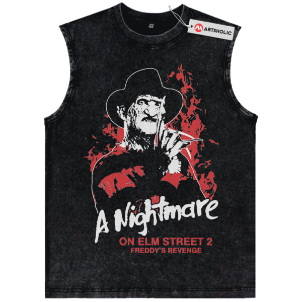 Freddy Krueger Tank Top, A Nightmare on Elm Street Tank Top, Horror Movie Tank Top, Vintage Tank Top