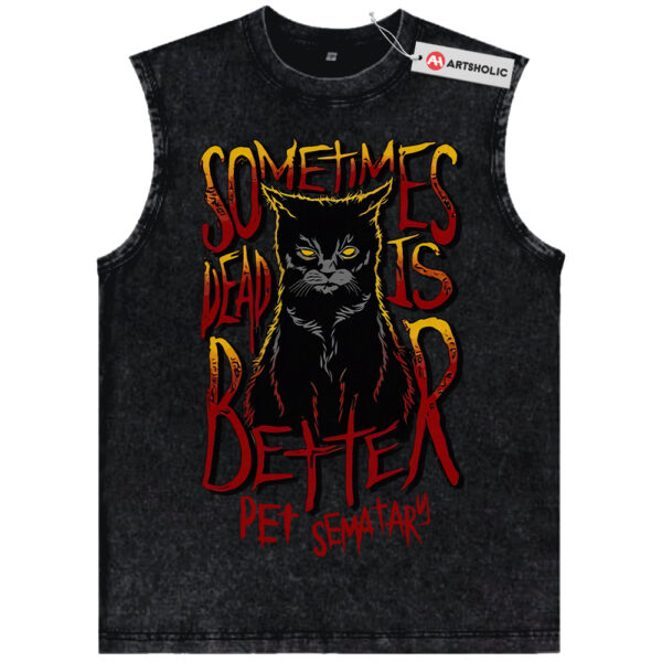Pet Sematary Tank Top, Horror Movie Tank Top, Vintage Tank Top