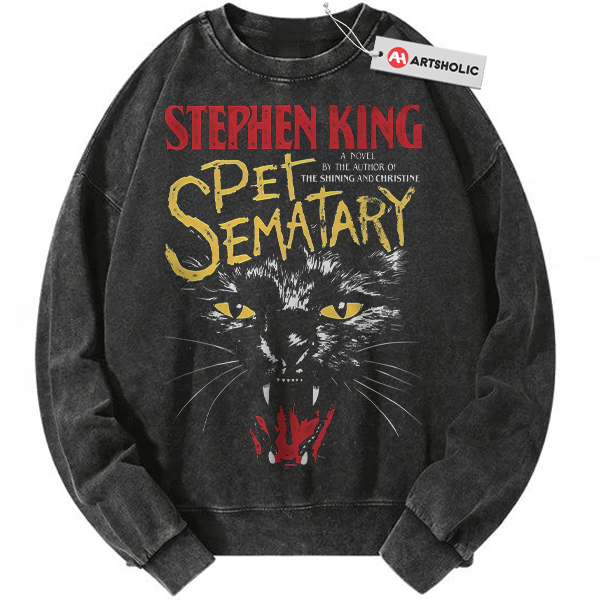 Pet Sematary Sweatshirt, Horror Movie Sweatshirt, Halloween Sweatshirt, Vintage Sweater