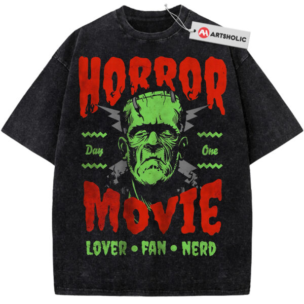 Frankenstein Shirt, Horror Movie Shirt, Halloween Shirt, Vintage Tee