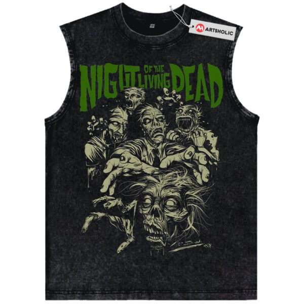 Night of the Living Dead Tank Top, Horror Movie Tank Top, Halloween Tank Top, Vintage Tank Top