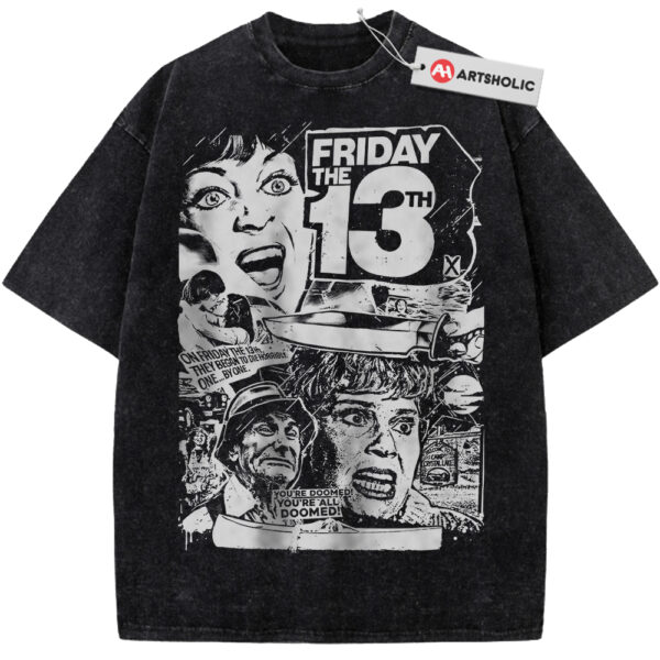 Friday the 13th Shirt, Horror Movie Shirt, Halloween Shirt, Vintage T-Shirt
