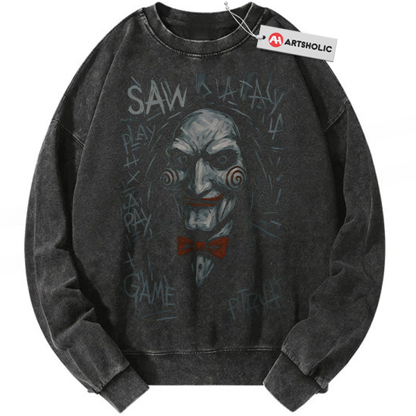 Saw Sweatshirt, Halloween Sweatshirt, Vintage Sweatshirt