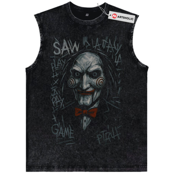Saw Tank Top, Halloween Tank Top, Vintage Tank Top