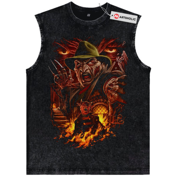 Freddy Krueger Tank Top, A Nightmare on Elm Street Tank Top, Horror Movie Tank Top, Halloween Tank Top, Vintage Tank Top