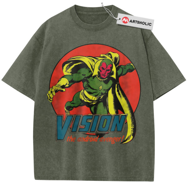 Vision Shirt, Marvel Comics Shirt, Vintage Tee