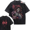 Kokushibo Shirt, Demon Slayer Shirt, Anime Shirt, Vintage T-Shirt 2-Sided