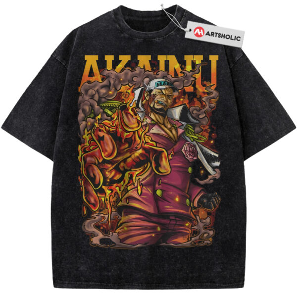 Akainu Shirt, Sakazuki Shirt, One Piece Shirt, Anime Shirt, Vintage Tee