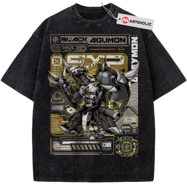 BlackAgumon Shirt, Digimon Shirt, Anime Shirt, Vintage Tee