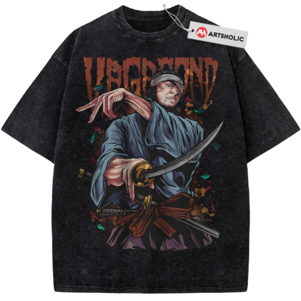 Musashi Miyamoto Shirt, Vagabond Shirt, Anime Shirt, Vintage T-Shirt
