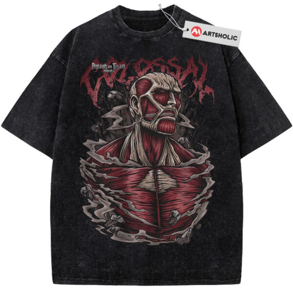 Colossal Titan Shirt, Attack On Titan, AOT Shirt, Anime Shirt, Vintage T-Shirt