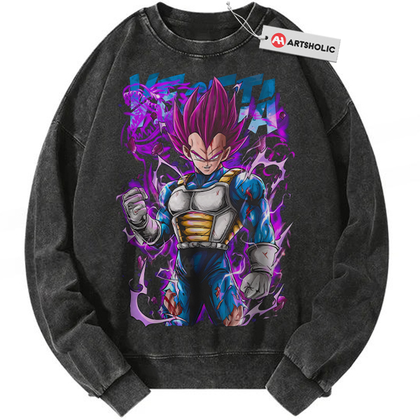 Ultra Ego Vegeta Sweatshirt, Dragon Ball Sweatshirt, DBZ Sweatshirt, Anime Sweatshirt, Vintage Sweatshirt