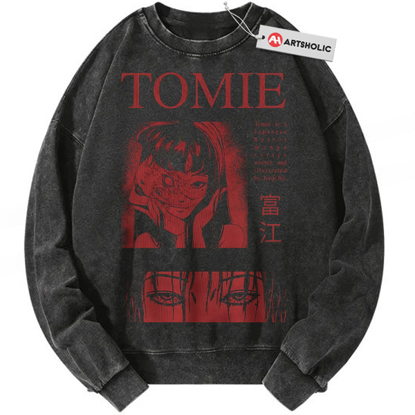 Tomie Kawakami Sweatshirt, Junji Ito Sweatshirt, Halloween Sweatshirt, Horror Sweatshirt, Anime Sweatshirt, Vintage Sweatshirt