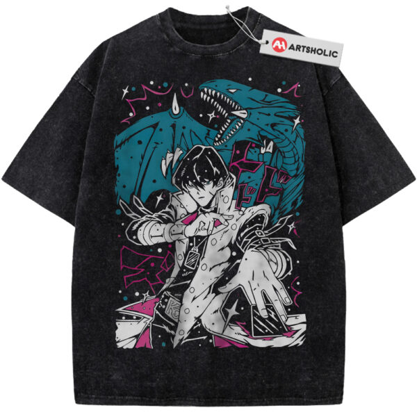 Kaiba Seto Shirt, Blue-Eyes White Dragon Shirt, Anime Shirt, Vintage Tee