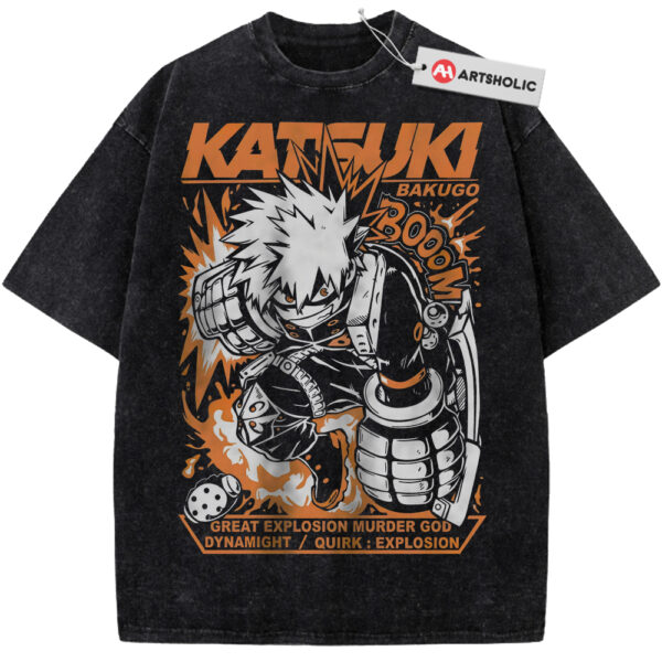 Katsuki Bakugo Shirt, Kacchan Shirt, MHA Shirt, Anime Shirt, Vintage Tee