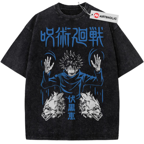 Megumi Fushiguro Shirt, Jujutsu Kaisen Shirt, JJK Shirt, Anime Shirt, Vintage Tee