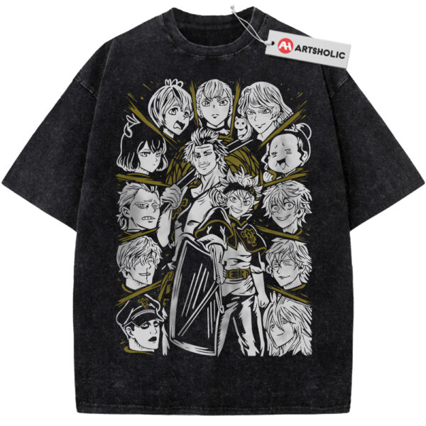 Black Clover Shirt, Anime Shirt, Vintage T-Shirt