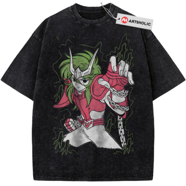 Andromeda Shun Shirt, Saint Seiya Shirt, Anime Shirt, Vintage T-Shirt
