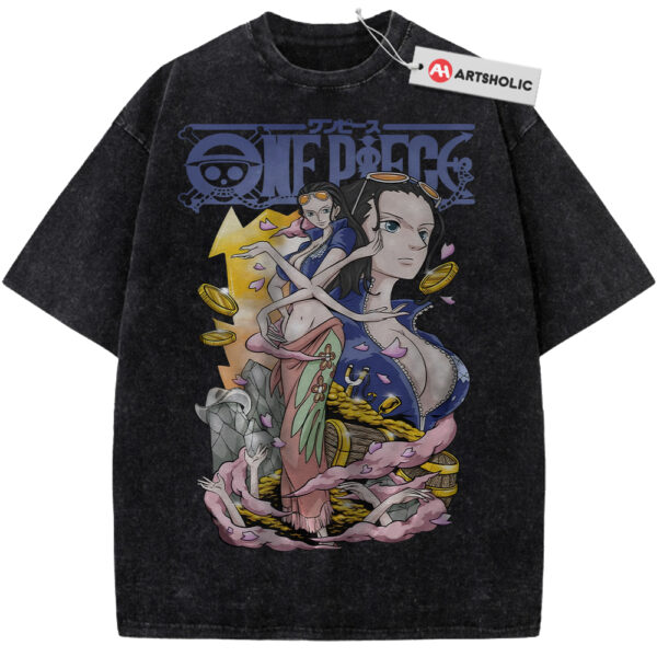 Nico Robin Shirt, One Piece Shirt, Anime Shirt, Vintage Tee