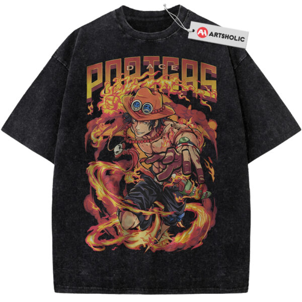Portgas D Ace Shirt, One Piece Shirt, Anime Shirt, Vintage Tee