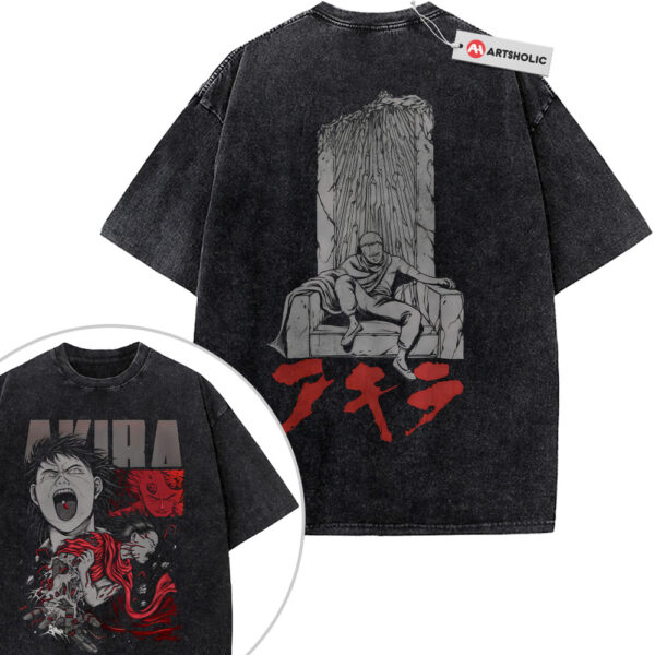 Tetsuo Shima Shirt, Akira Shirt, Anime Shirt, Vintage T-Shirt 2-Sided
