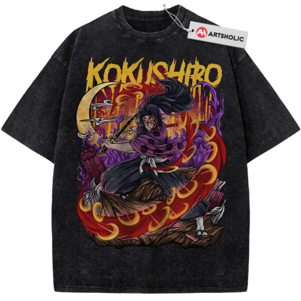 Kokushibo Shirt, Demon Slayer Shirt, Anime Shirt, Vintage T-Shirt