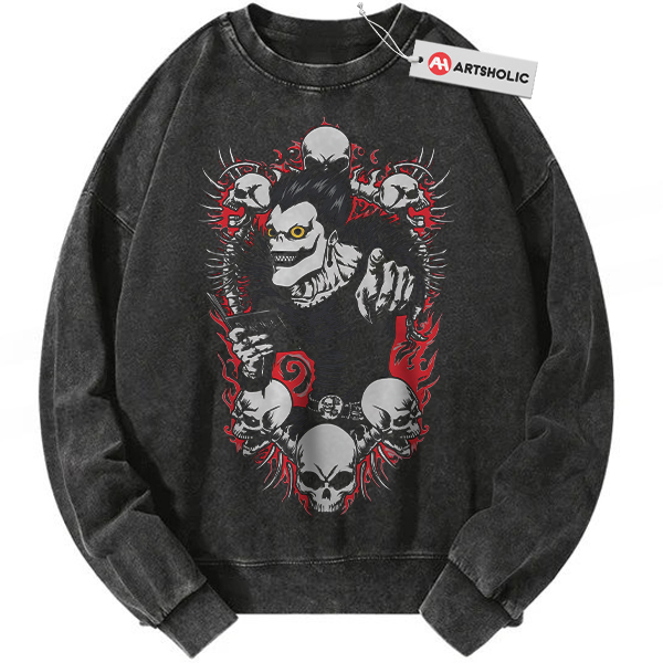 Ryuk Sweatshirt, Death Note Sweatshirt, Anime Sweatshirt, Vintage Sweatshirt