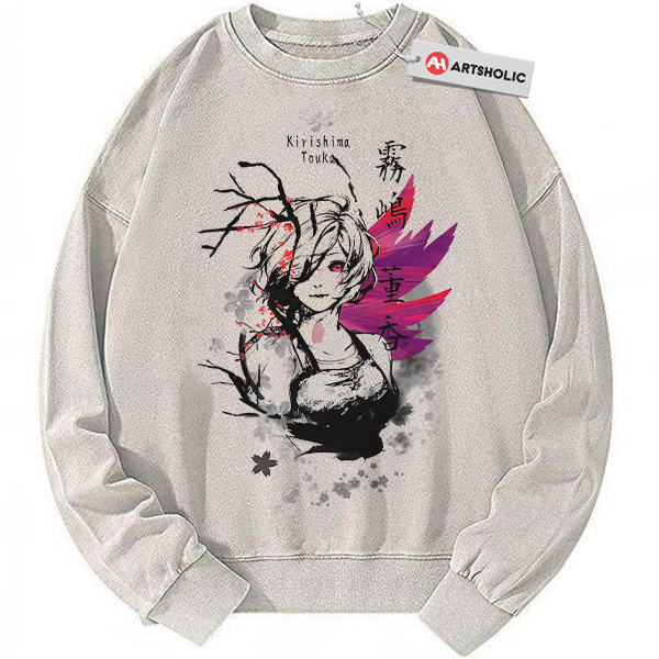 Touka Kirishima Sweatshirt, Tokyo Ghoul Sweatshirt, Anime Sweatshirt, Vintage Sweatshirt