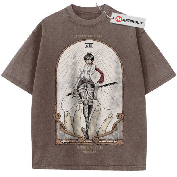 Mikasa Ackerman Shirt, Attack On Titan Shirt, AOT Shirt, Anime Shirt, Vintage Tee