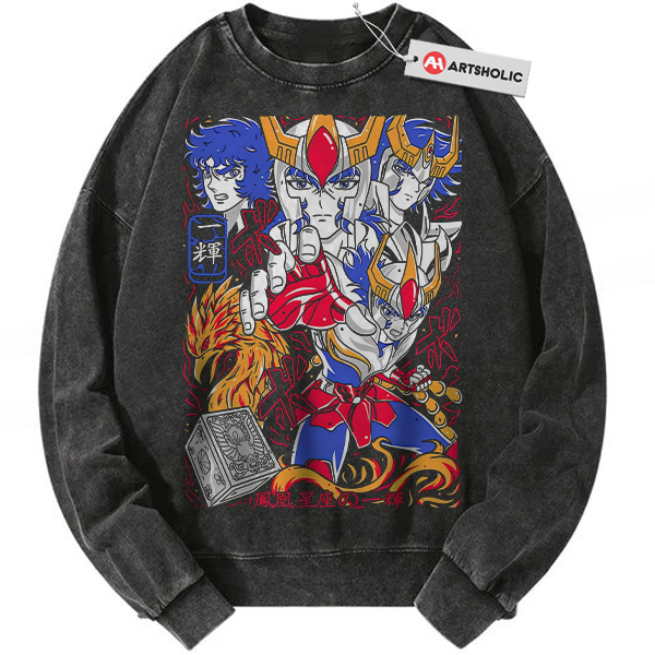 Phoenix Ikki Sweatshirt, Saint Seiya Sweatshirt, Anime Sweatshirt, Vintage Sweatshirt