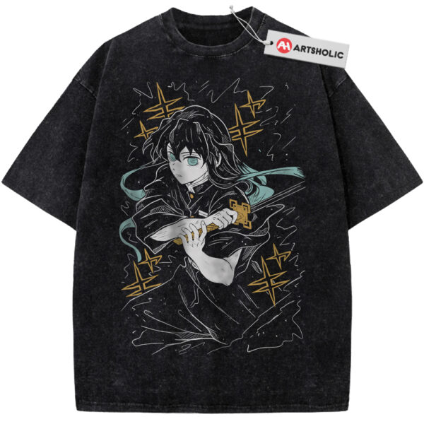 Muichiro Tokito Shirt, Demon Slayer Shirt, Anime Shirt, Vintage Tee