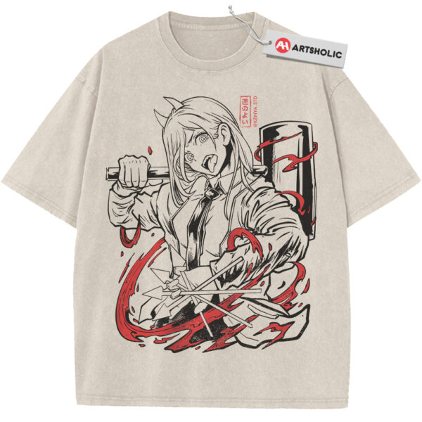 Power Shirt, Chainsaw Man Shirt, Anime Shirt, Vintage Tee