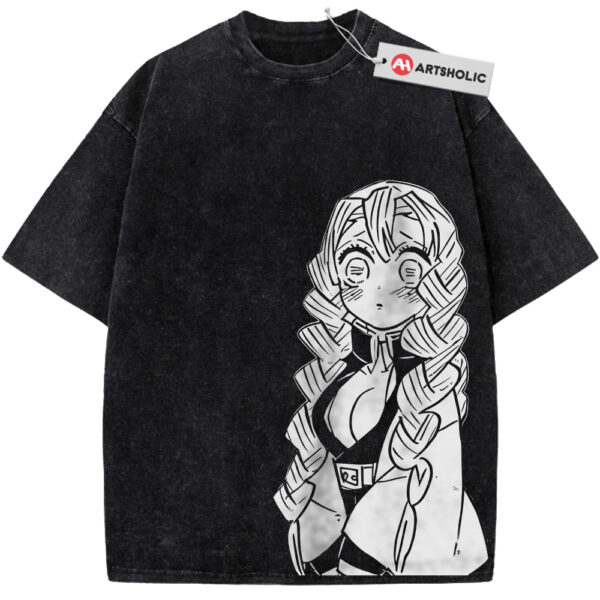 Mitsuri Kanroji Shirt, Demon Slayer Shirt, Anime Shirt, Vintage T-Shirt