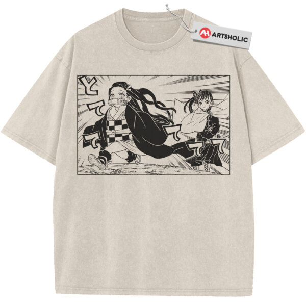 Nezuko vs Kanao Shirt, Demon Slayer Shirt, Anime Shirt, Vintage T-Shirt