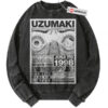 Uzumaki Sweatshirt, Junji Ito Sweatshirt, Horror Anime Sweatshirt, Vintage Sweatshirt