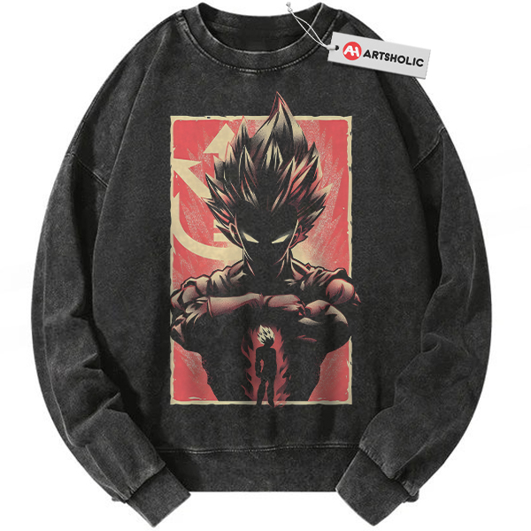 Vegeta Sweatshirt, Dragon Ball Sweatshirt, DBZ Sweatshirt, Anime Sweatshirt, Vintage Sweatshirt