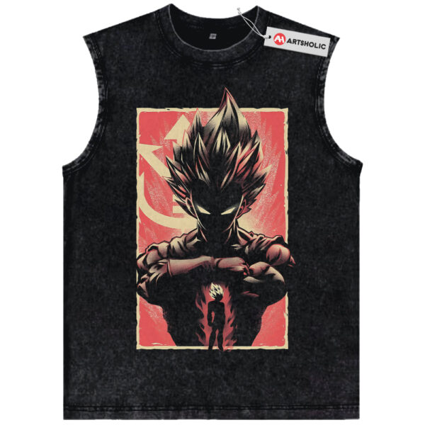 Vegeta Tank Top, Dragon Ball Tank Top, DBZ Tank Top, Anime Tank Top, Vintage Tank Top