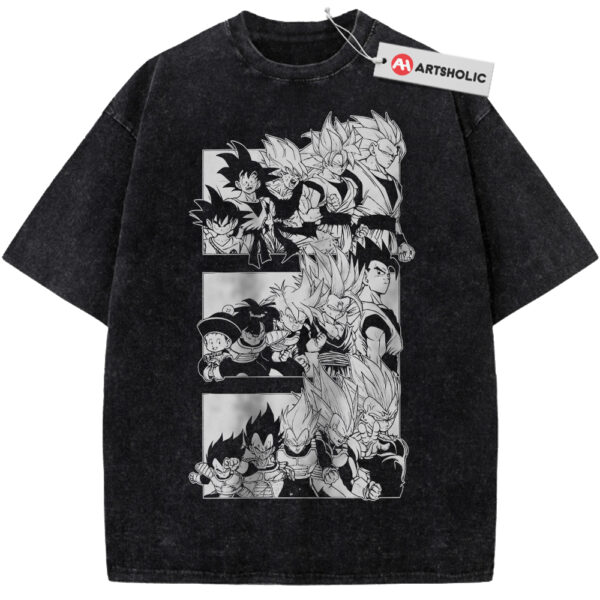 Vegeta Shirt, Son Goku Shirt, Gohan Shirt, Dragon Ball Shirt, DBZ Shirt, Anime Shirt, Vintage Tee