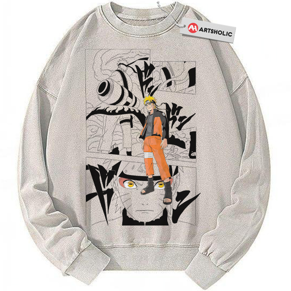 Naruto Uzumaki Sweatshirt, Naruto: Shippuden Sweatshirt, Anime Sweatshirt, Vintage Sweatshirt