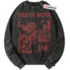 Death Note Sweatshirt, Anime Sweatshirt, Vintage Sweatshirt